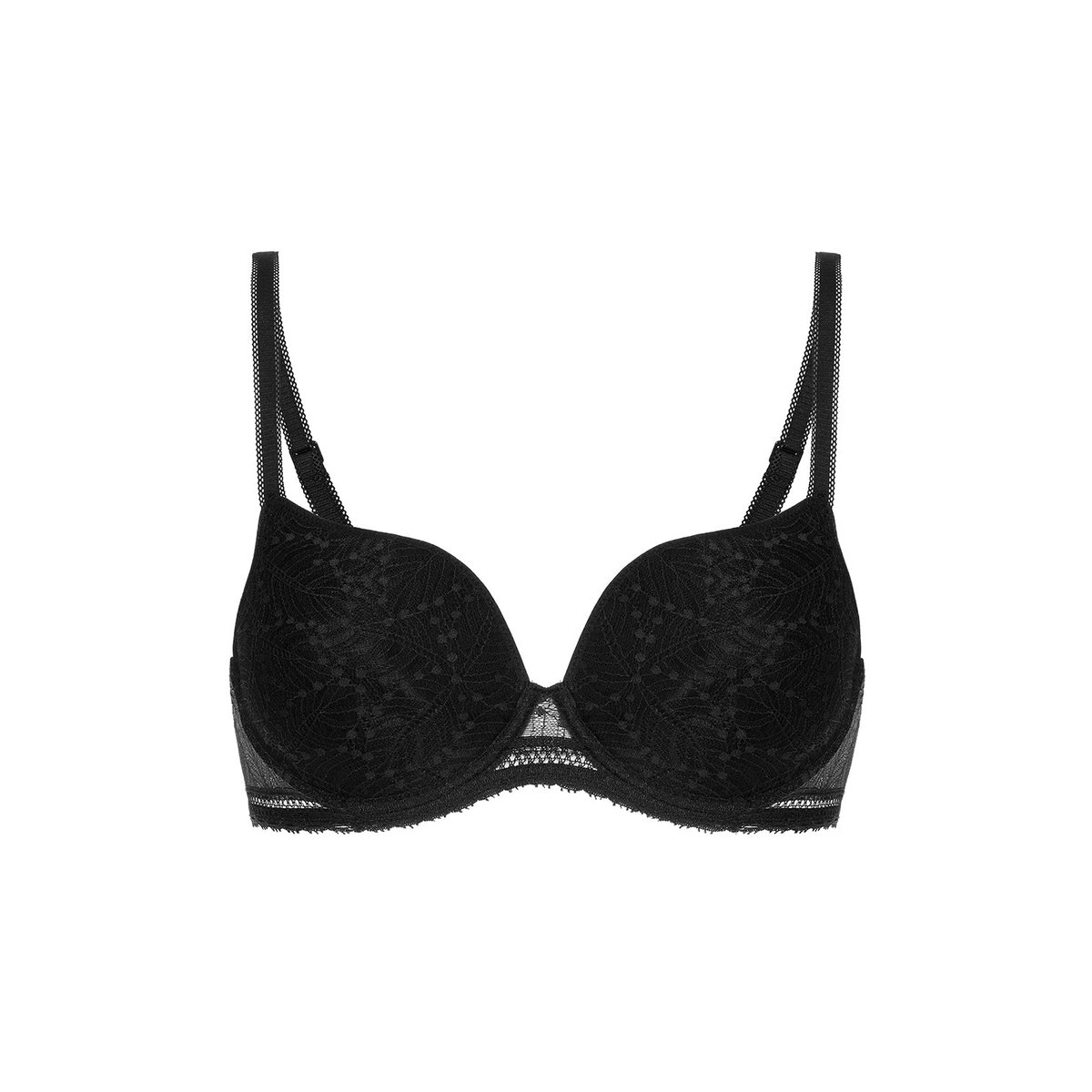 Soutien-gorge spacer décolleté plongeant, COMÈTE noir, SIMONE PERELE