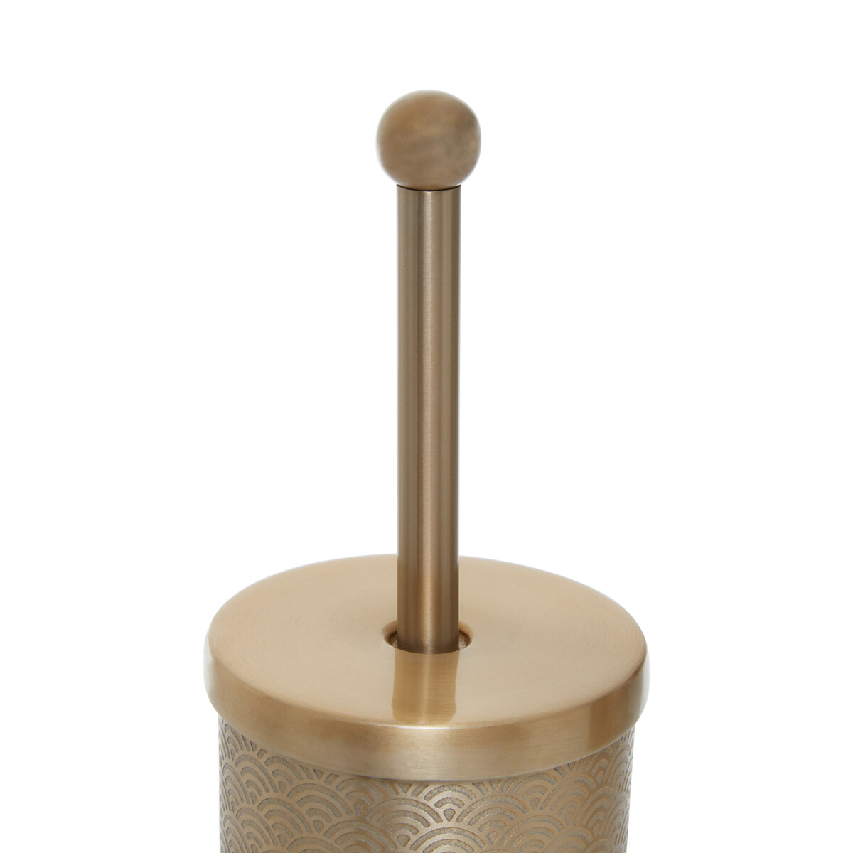 Art Deco Champagne Finish Toilet Brush champagne, FIFTY FIVE SOUTH