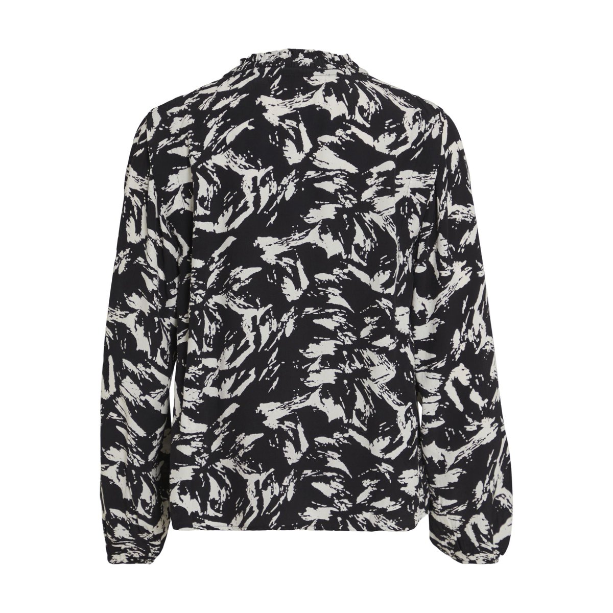 À motif Blouse à manches longues black beauty, VILA
