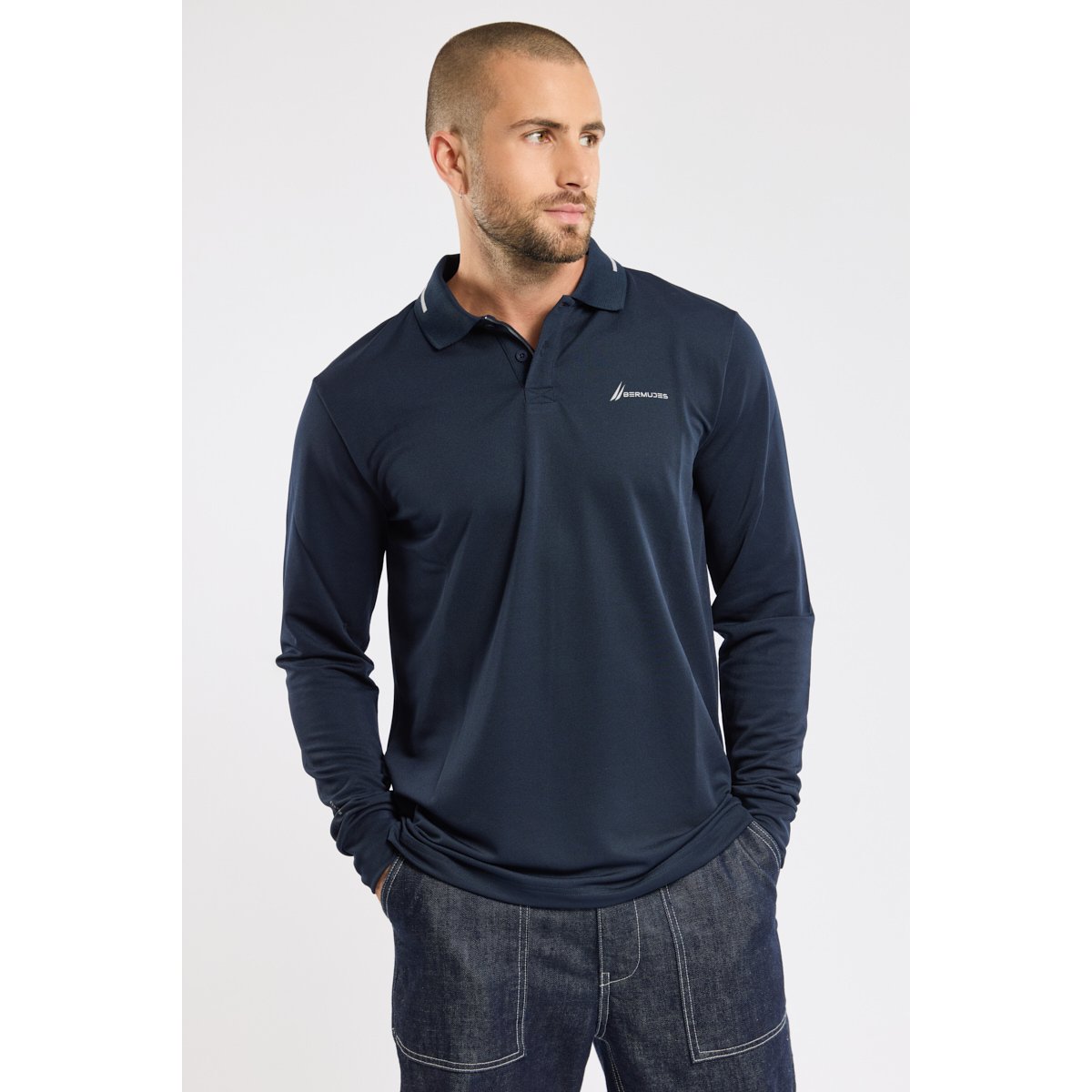 Polo GENOIS navy, BERMUDES