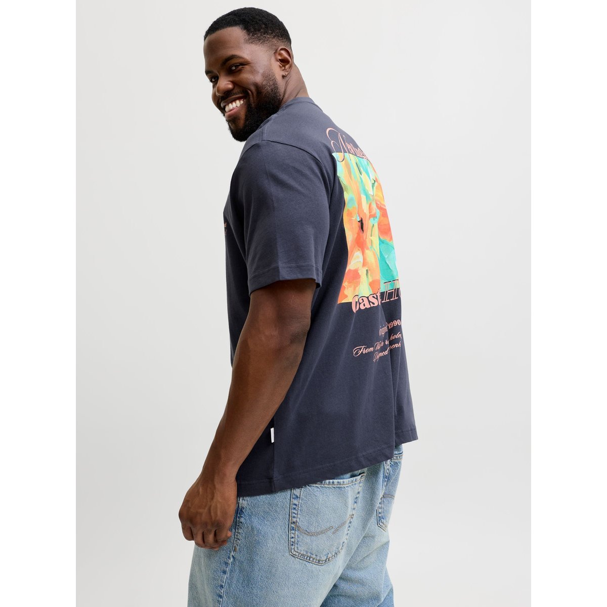 T-Shirt odyssey gray, JACK & JONES