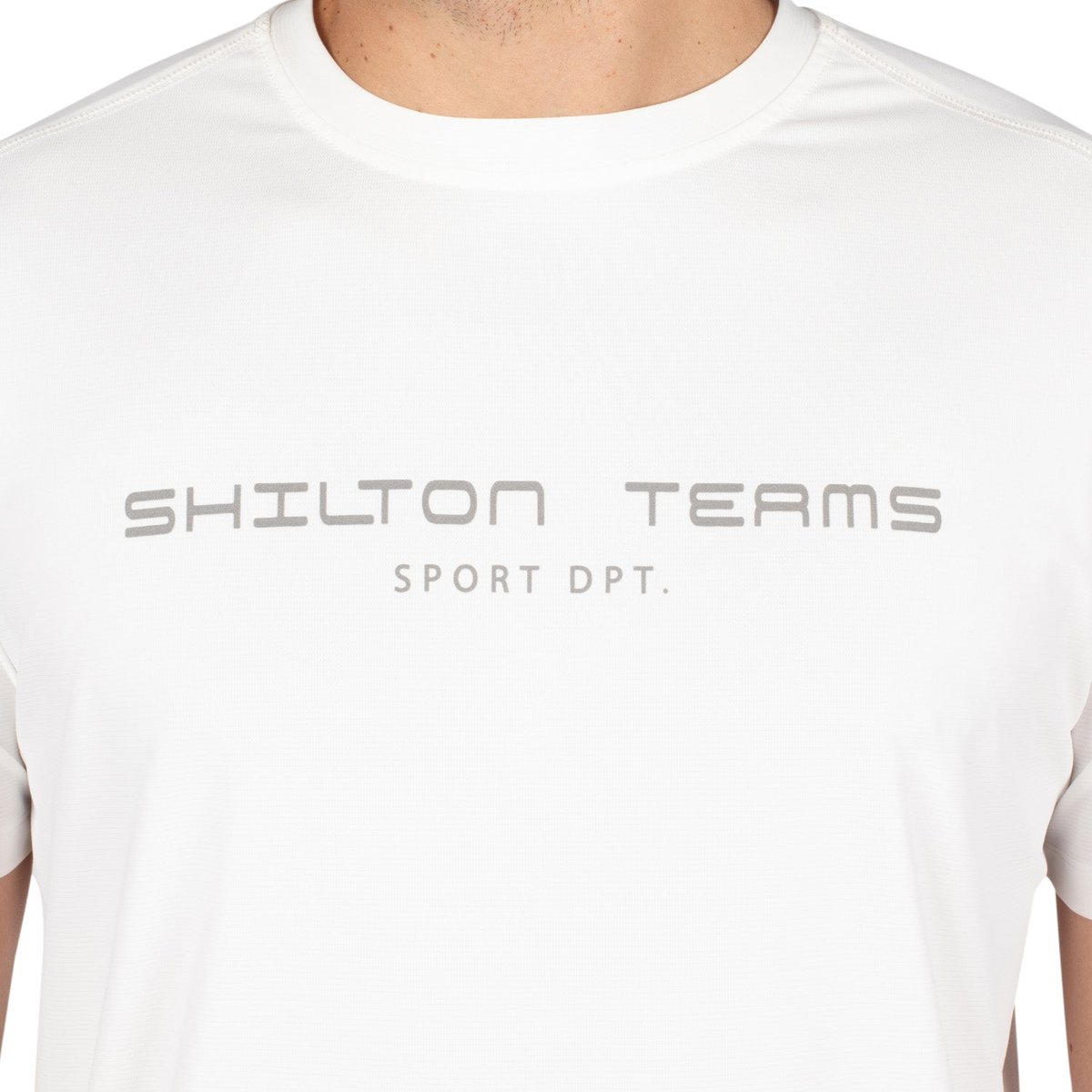 T-shirt de sport blanc, SHILTON