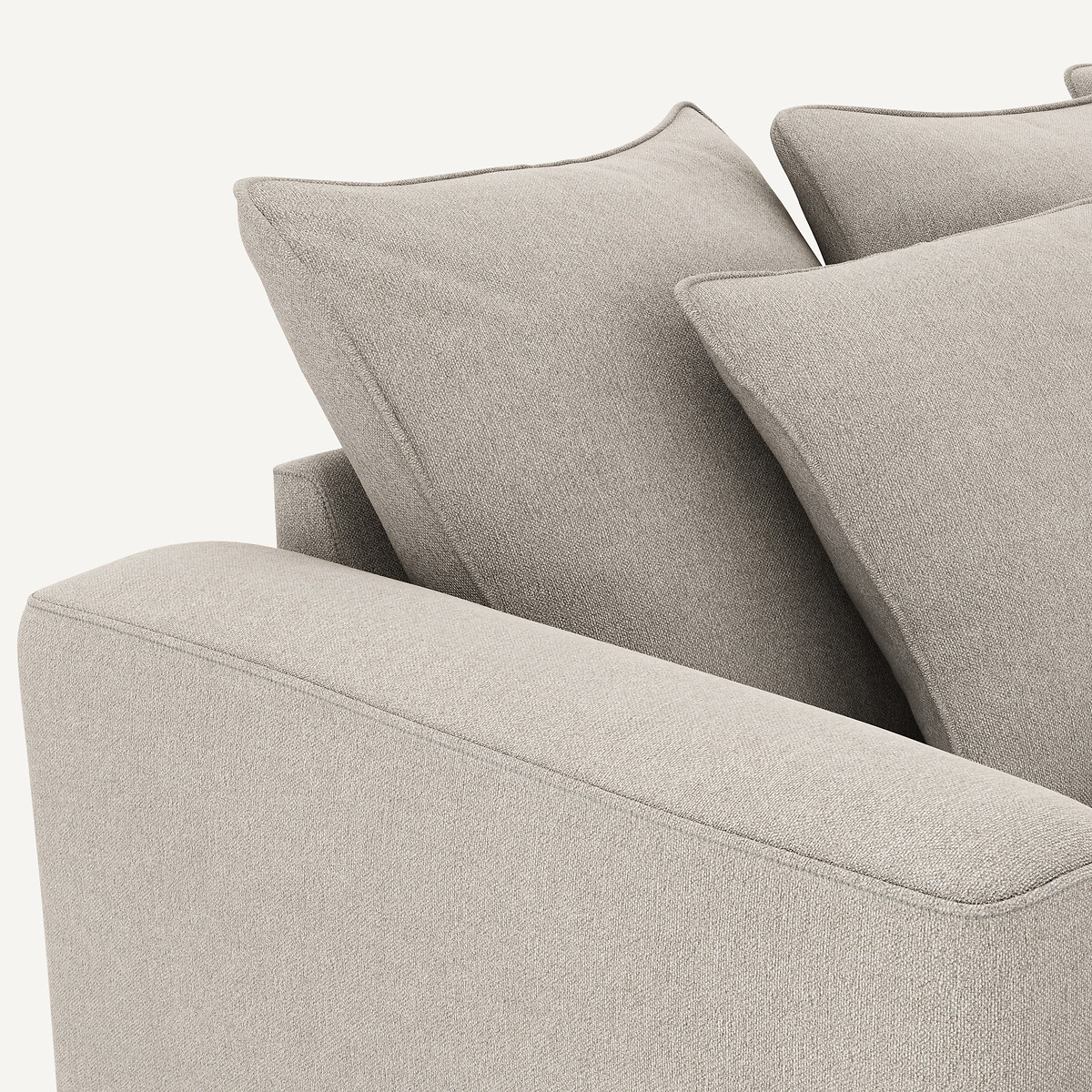 Sofa Armento, Strukturgewebe Viskose/Leinen natur, AM.PM