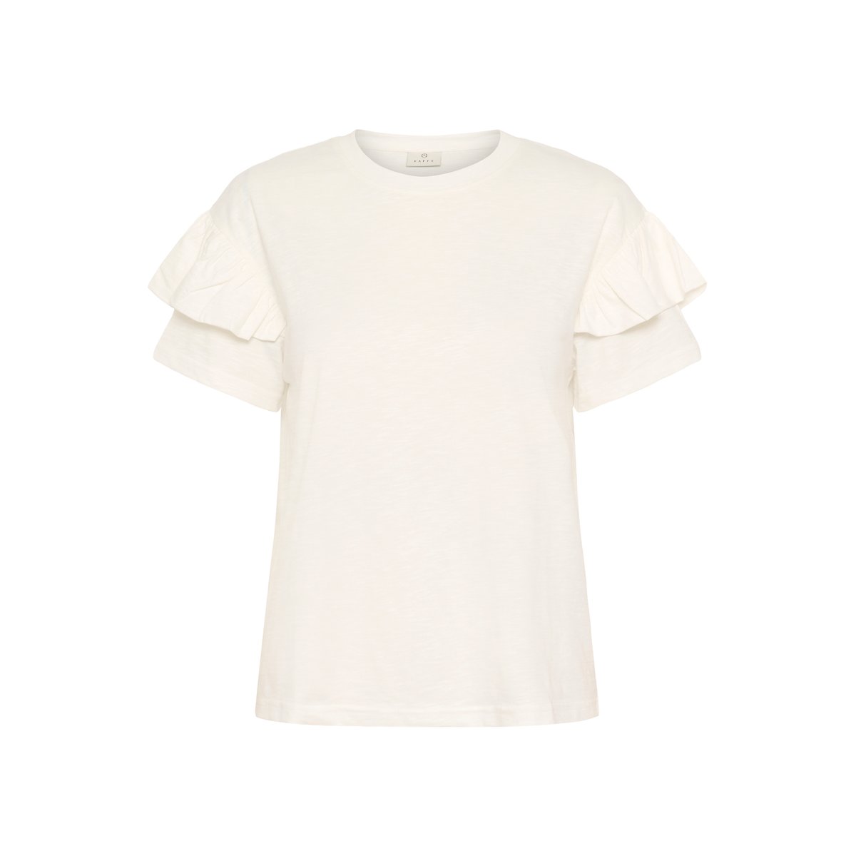 T-shirt à manches courtes blanc chalk, KAFFE