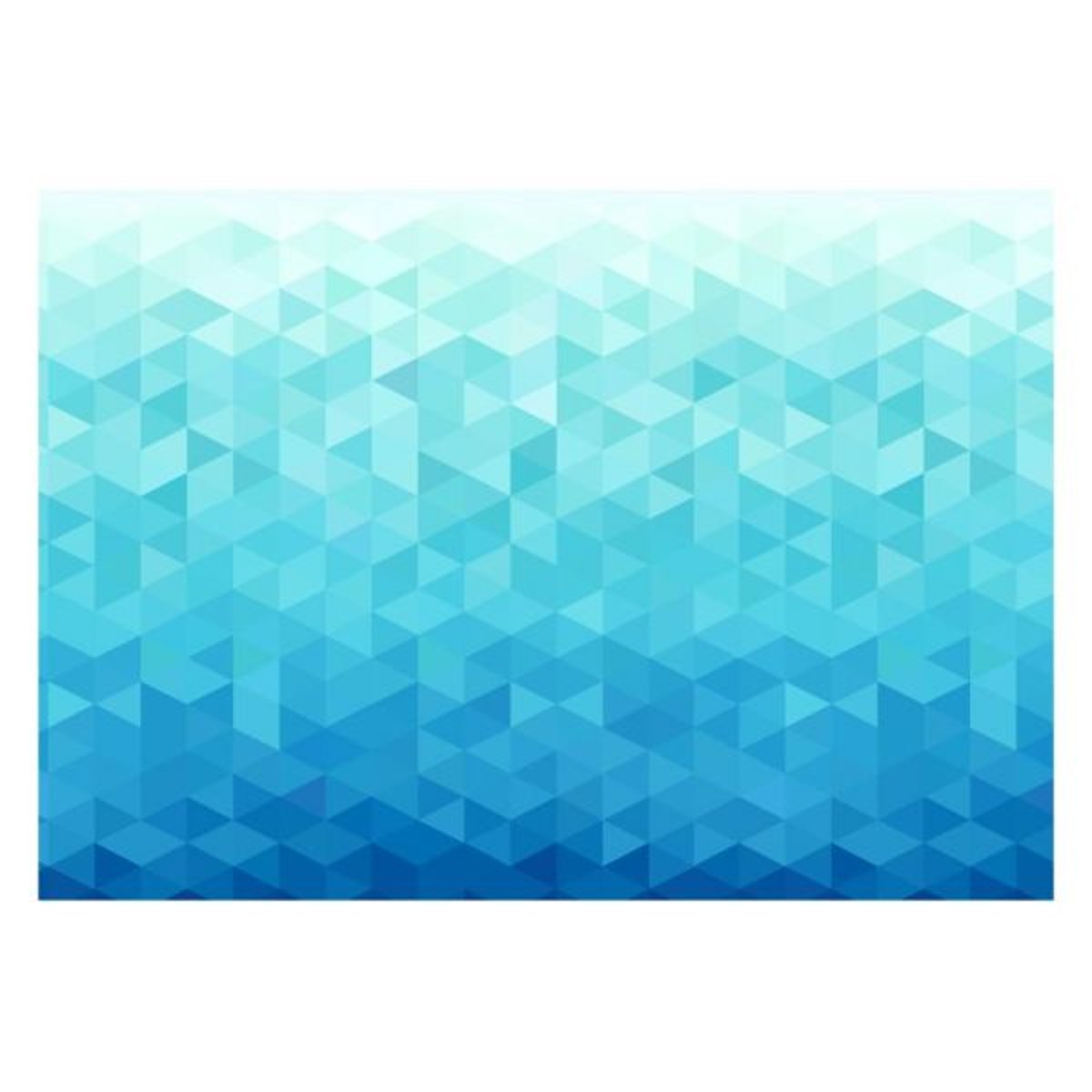 Papier peint intissé panoramique Pixel azur bleu, EDEN