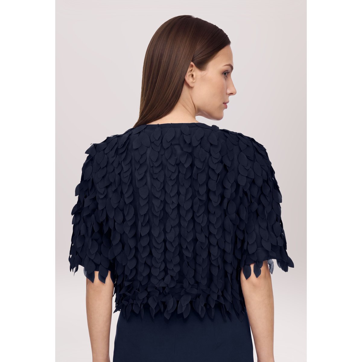 Veste façon blouse de coupe droite night sky, VERA MONT