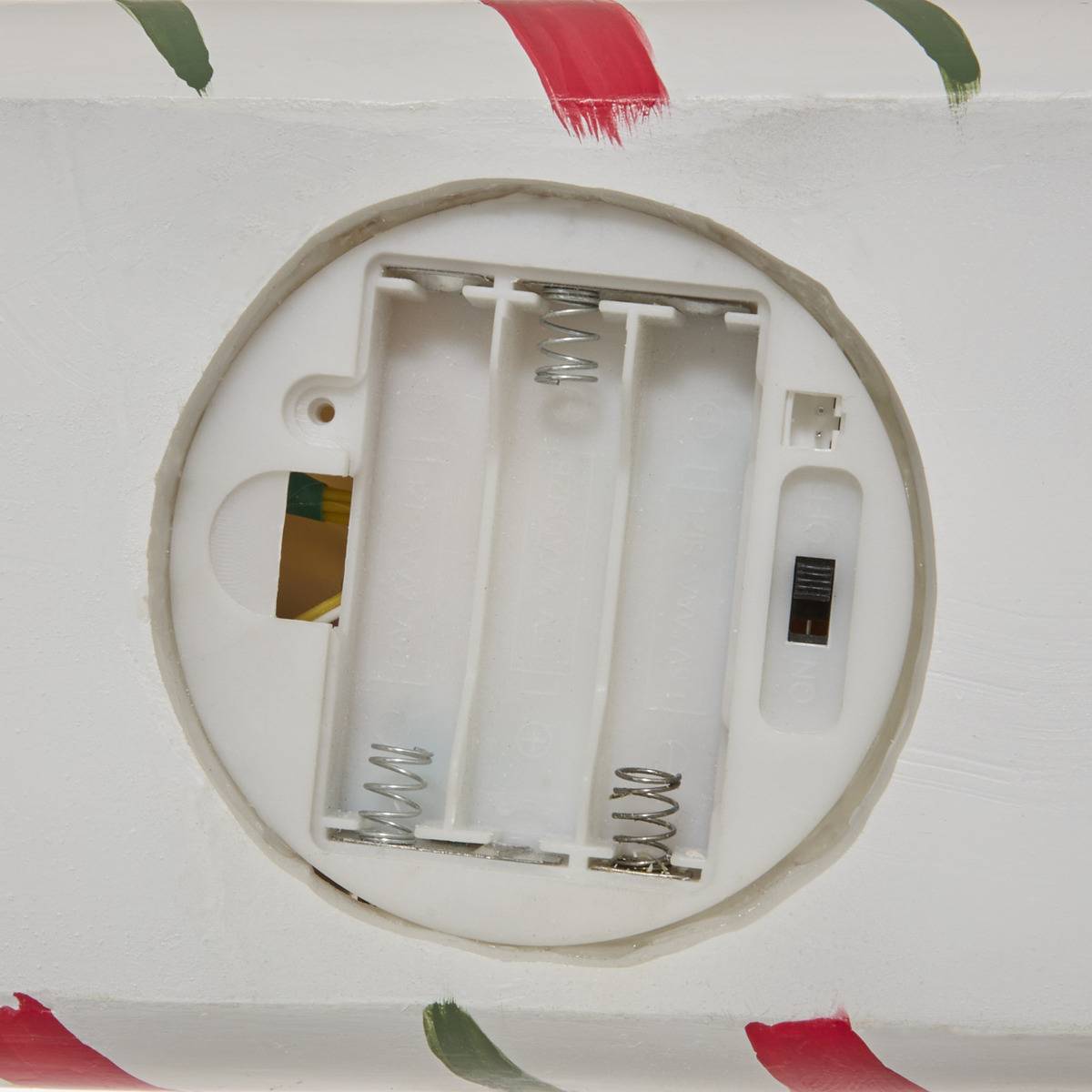 CHIEN RESINE LED CANDY L42 multicolore, FEERIC LIGHTS & CHRISTMAS