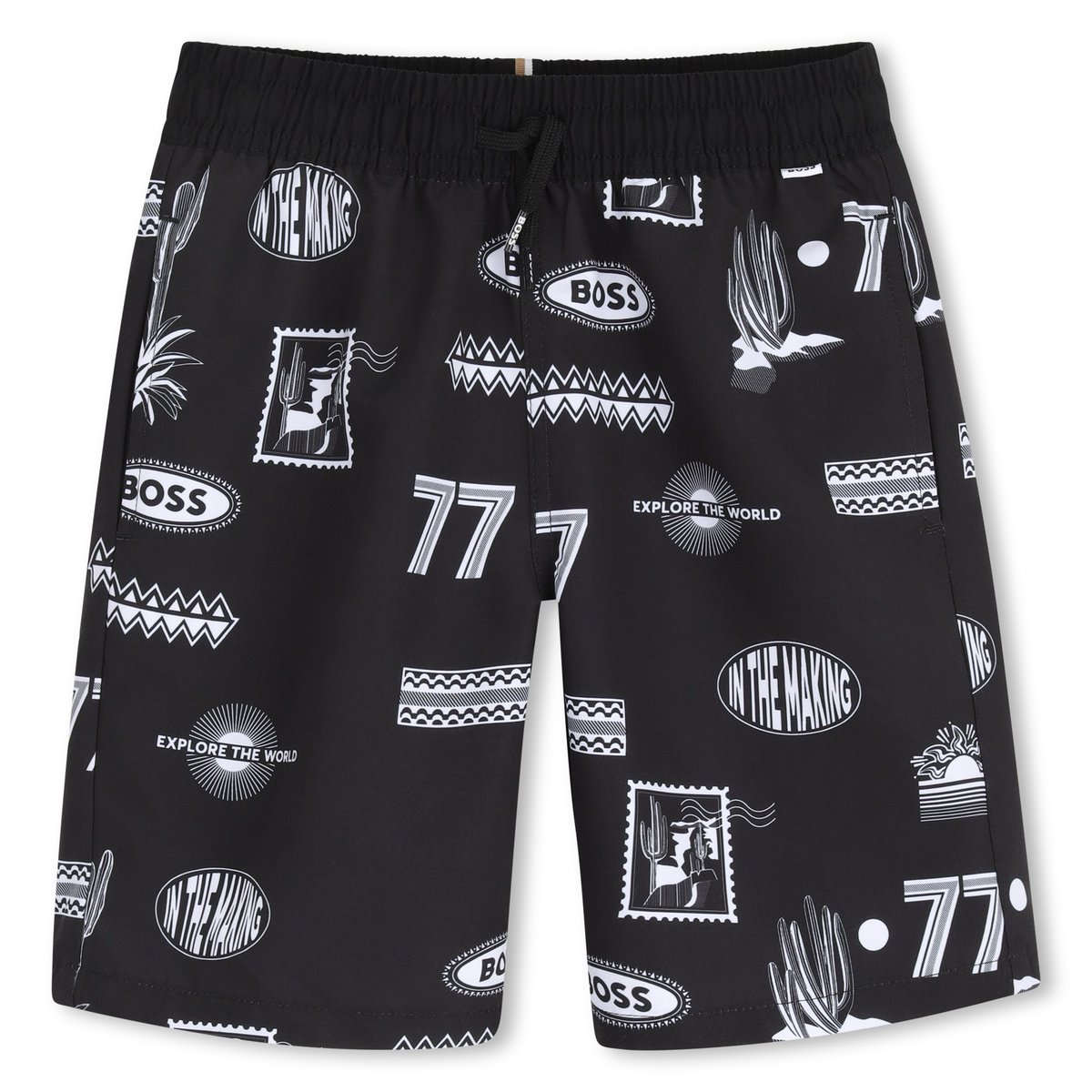 Short de bain black, BOSS KIDSWEAR