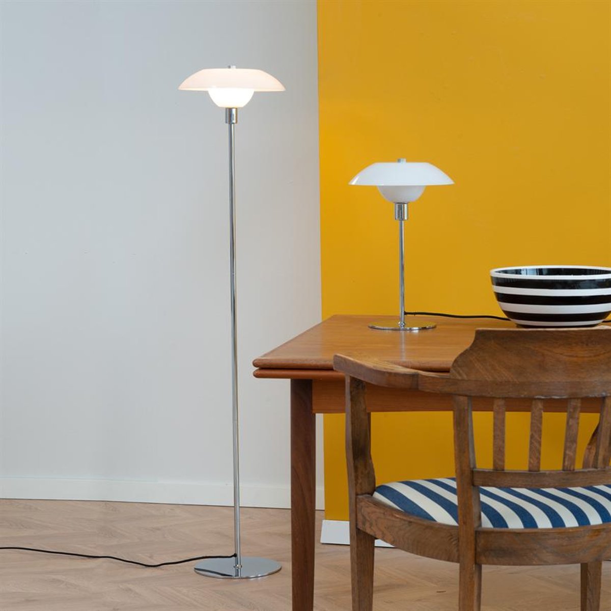 Lampadaire BERGEN blanc, DYBERG LARSEN