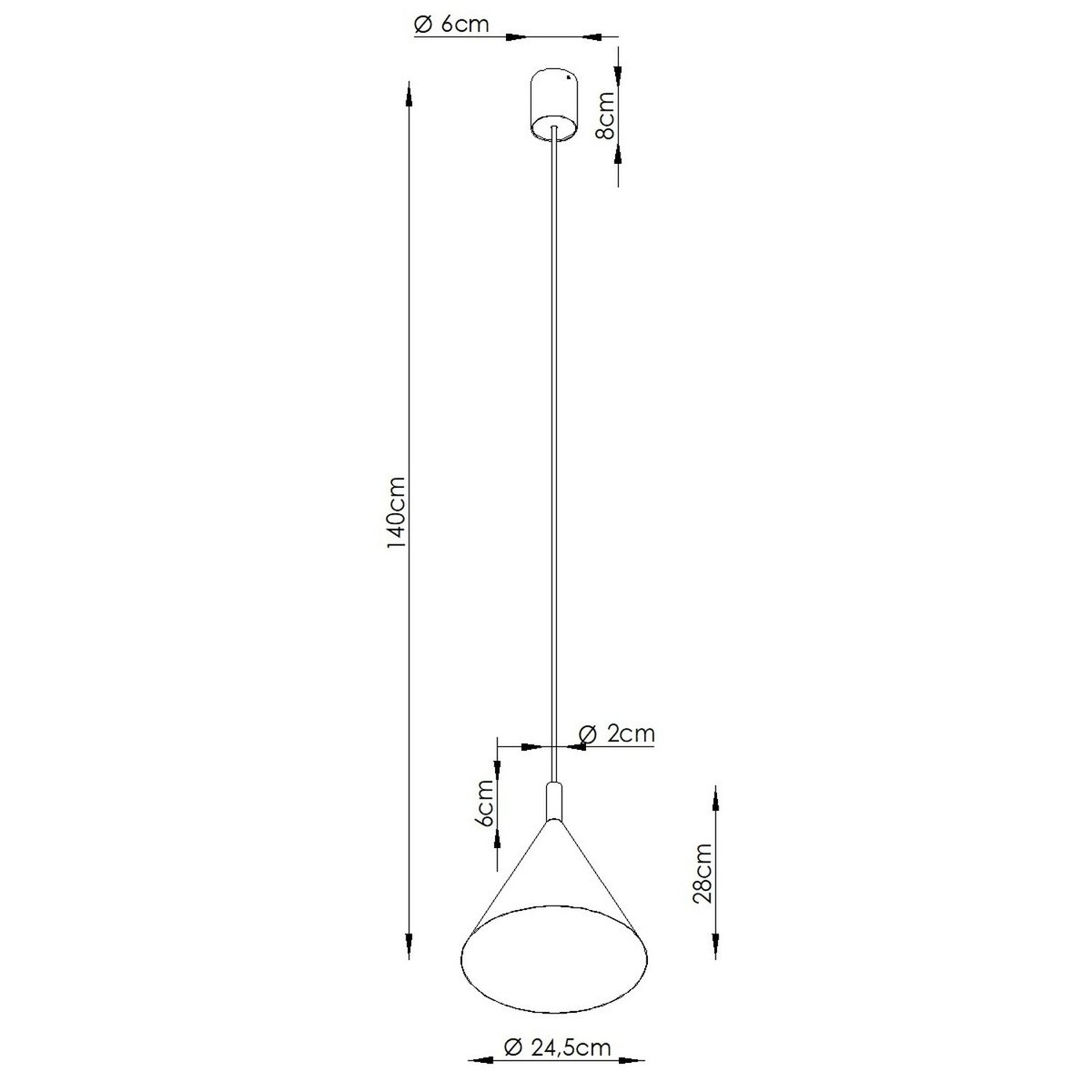 Suspension Acier Outremer E27 1 Nox outremer, EDEN