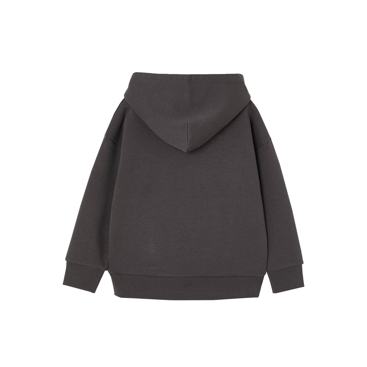 Sweat à capuche anthracite, VERTBAUDET