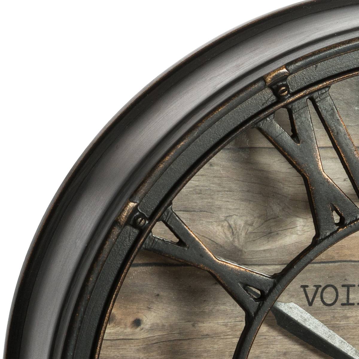 Horloge à poser VINTAGE marron, ATMOSPHERA