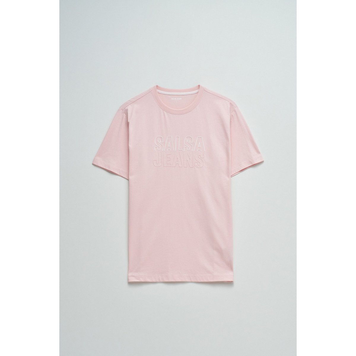 T-SHIRT AVEC BRANDING blanc, SALSA JEANS