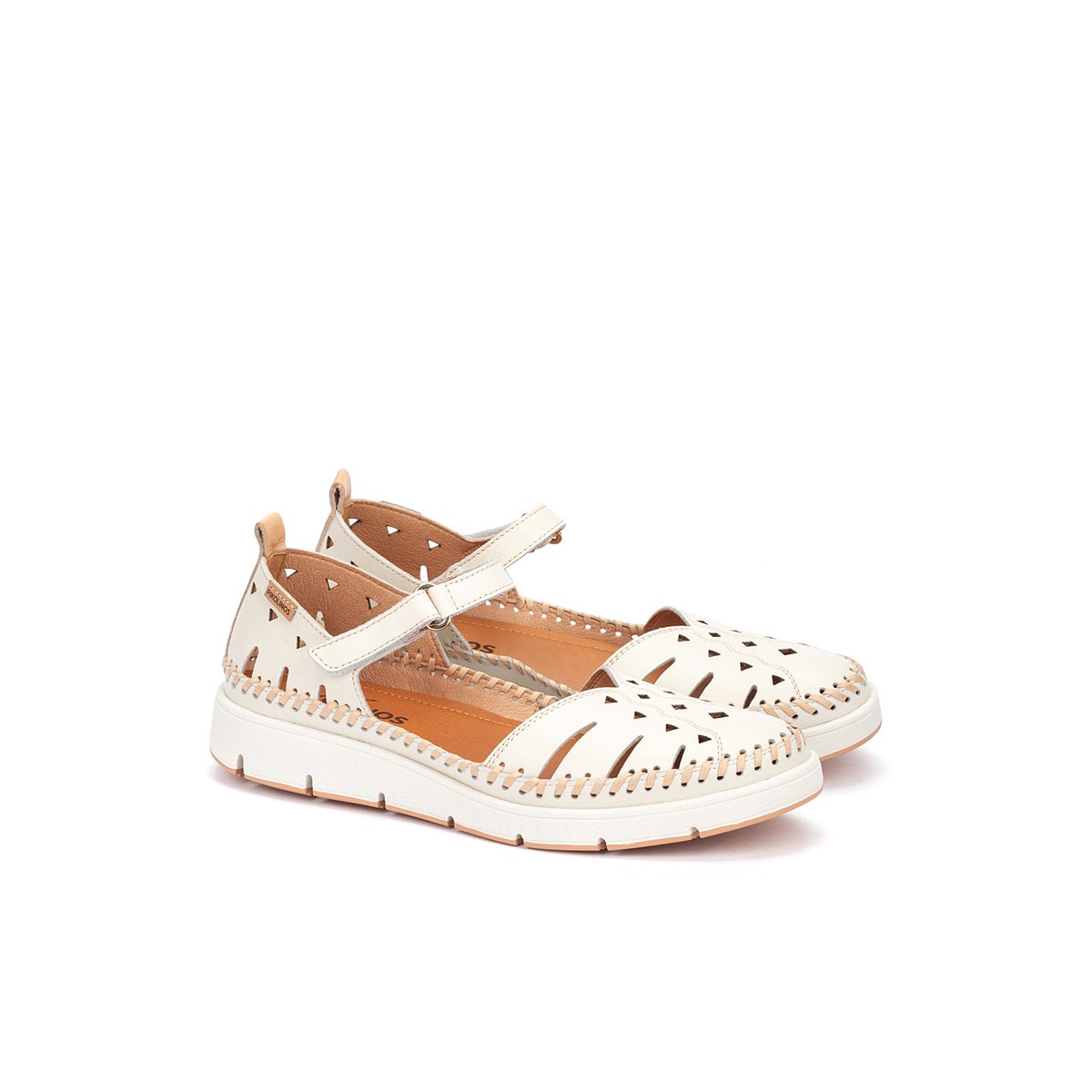 Chaussure semi-ouverts cuir Tenerife nata, PIKOLINOS