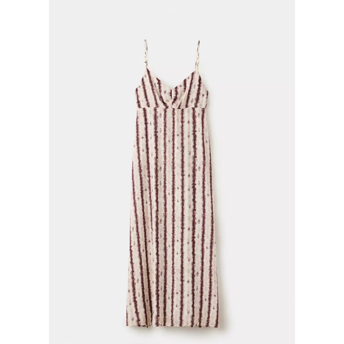 Robe tie-dye à bretelles rose clair, MANGO TEEN