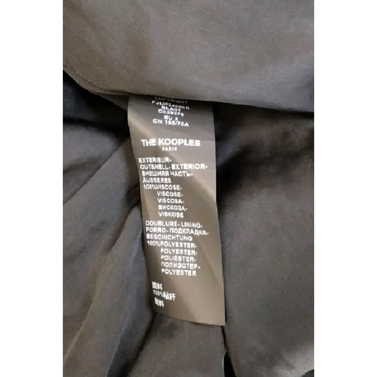 Jupe - Très Bon État noir, THE KOOPLES