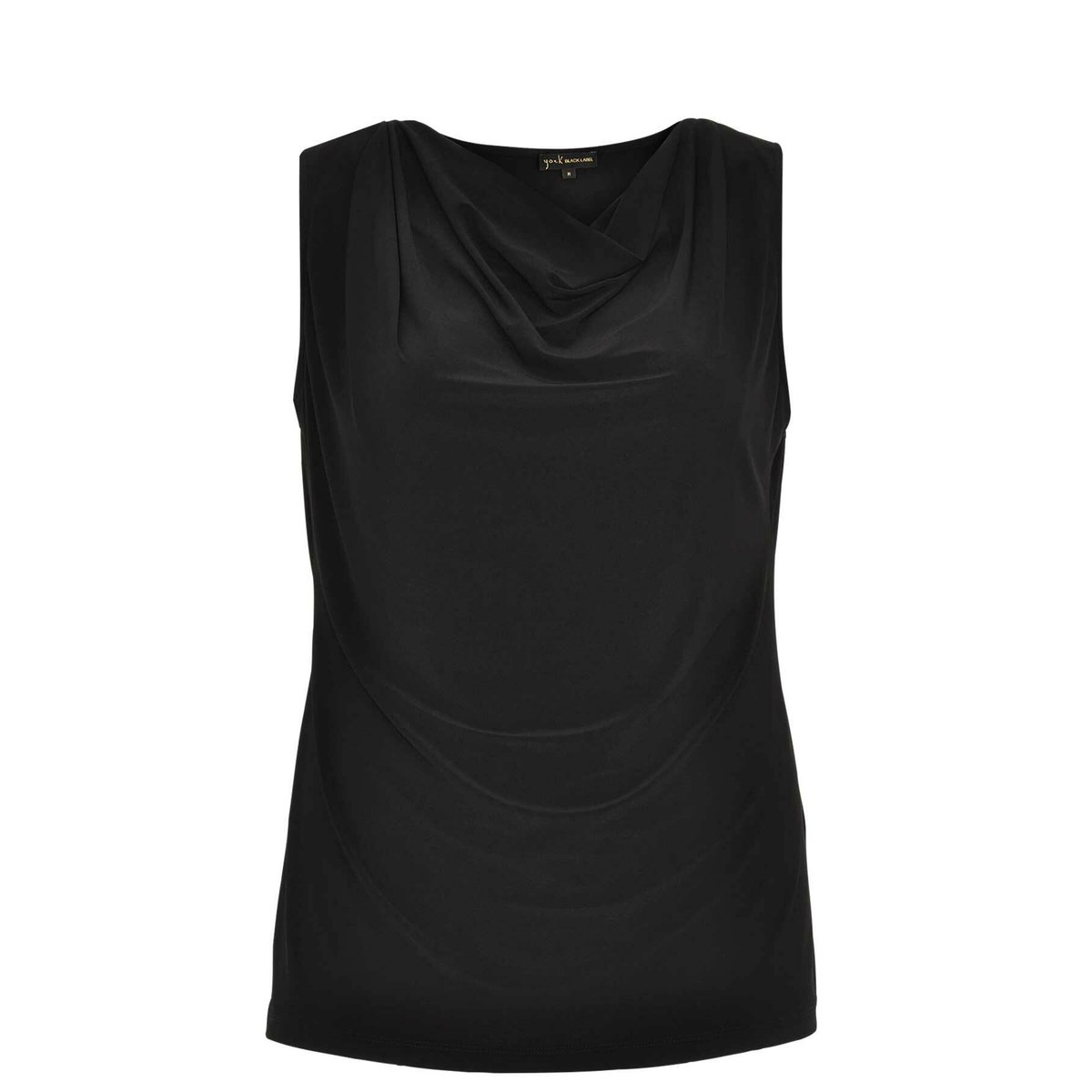 Maillot col cascade noir, YOEK