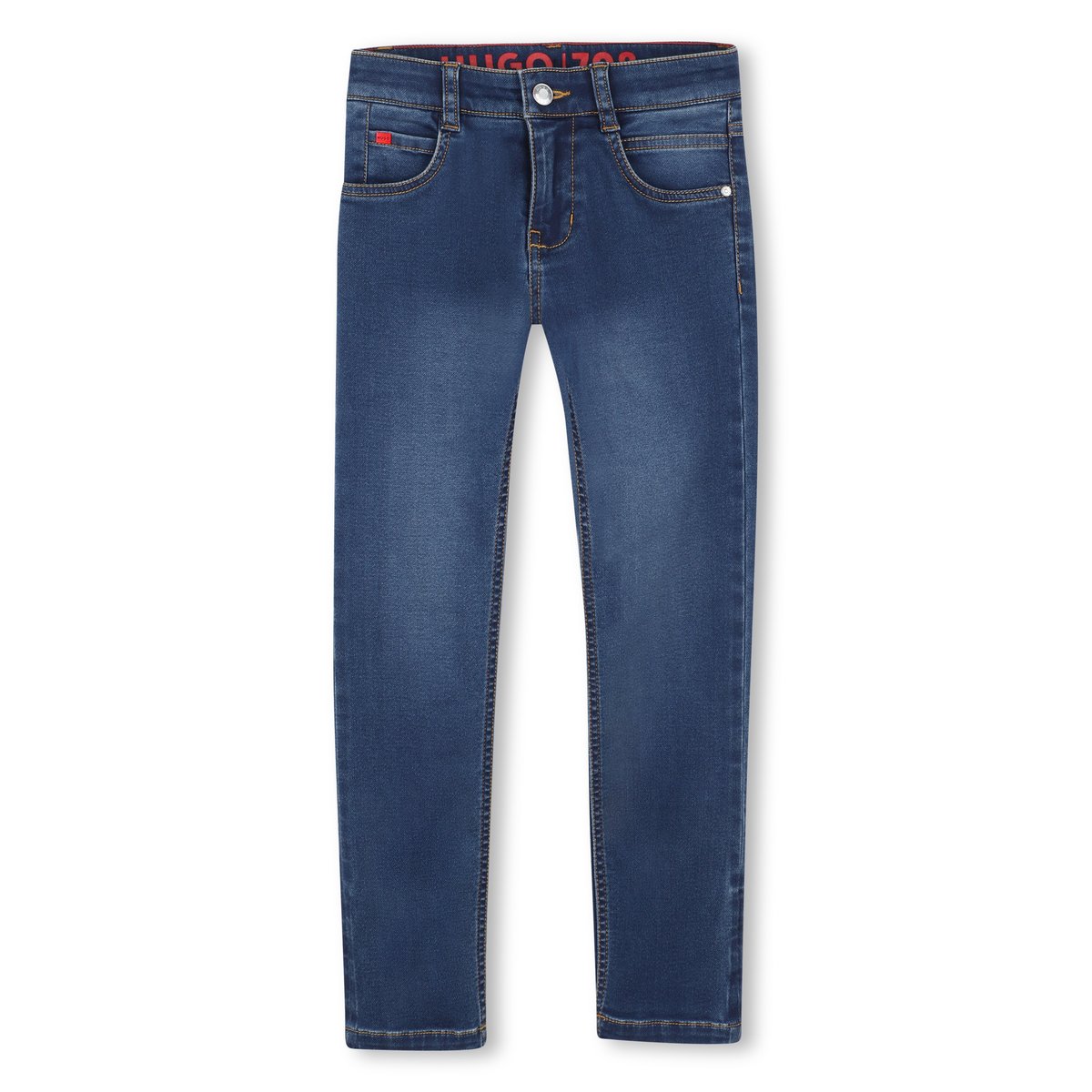 Pantalon en denim dble stone+brossage, HUGO KIDSWEAR