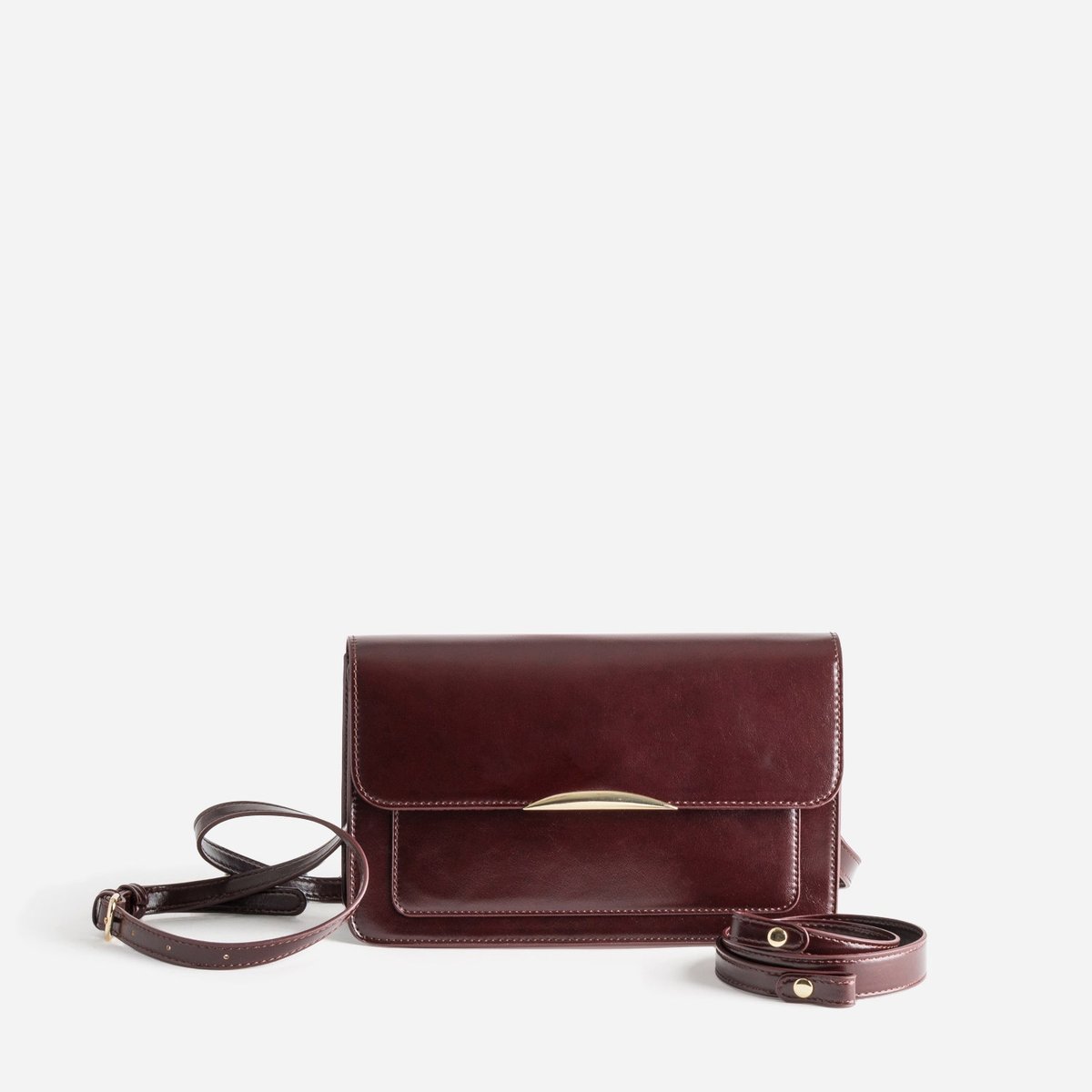 Sac Bandoulière LELUNA rouge, ERAM