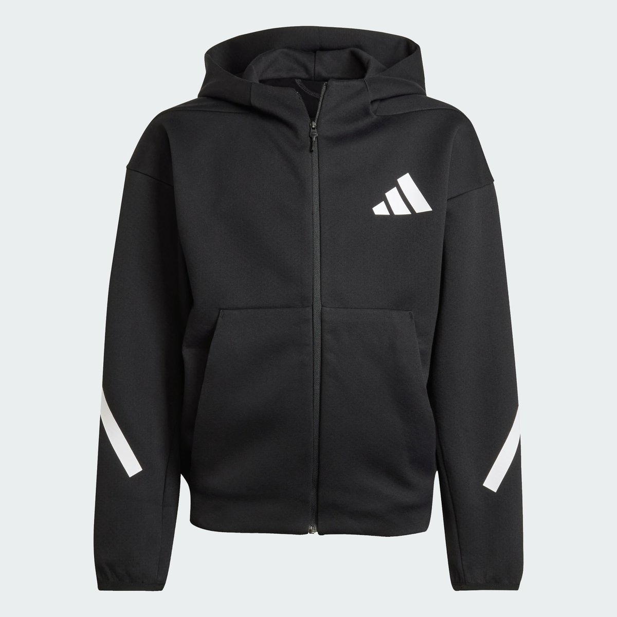 Veste De Survêtement À Capuche Entièrement Zippée Adidas Z.n.e. Veste De Survêtement À Capuche Entièrement Zippée Adidas Z.n.e. black / white, ADIDAS SPORTSWEAR