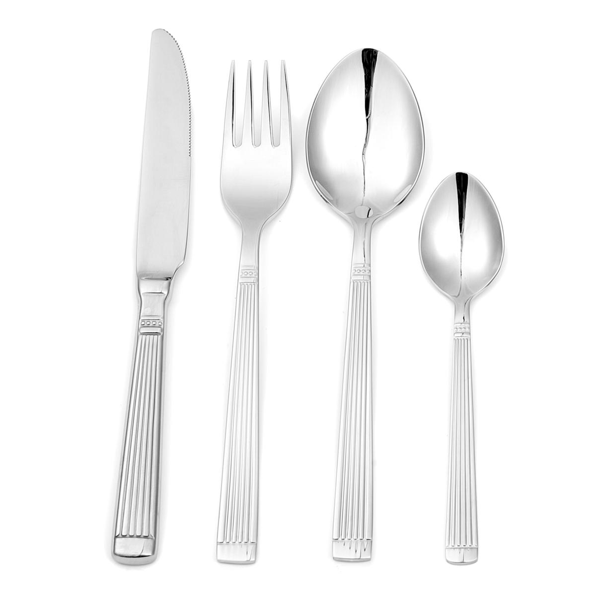Ménagère 24 pièces - "Iris" argent, LAGUIOLE CUISSON
