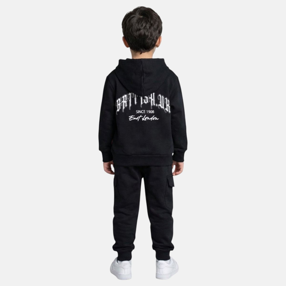 Ensemble sweat à capuche et pantalon de jogging CAMPUS noir, LEE COOPER