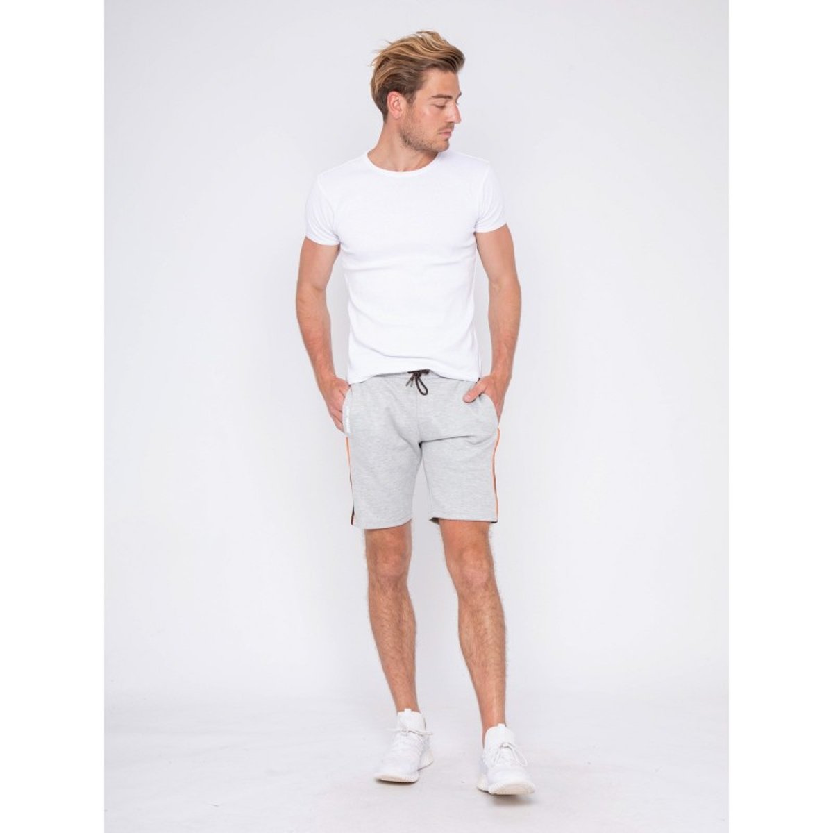 Bermuda Molleton Baliros gris clair, RITCHIE
