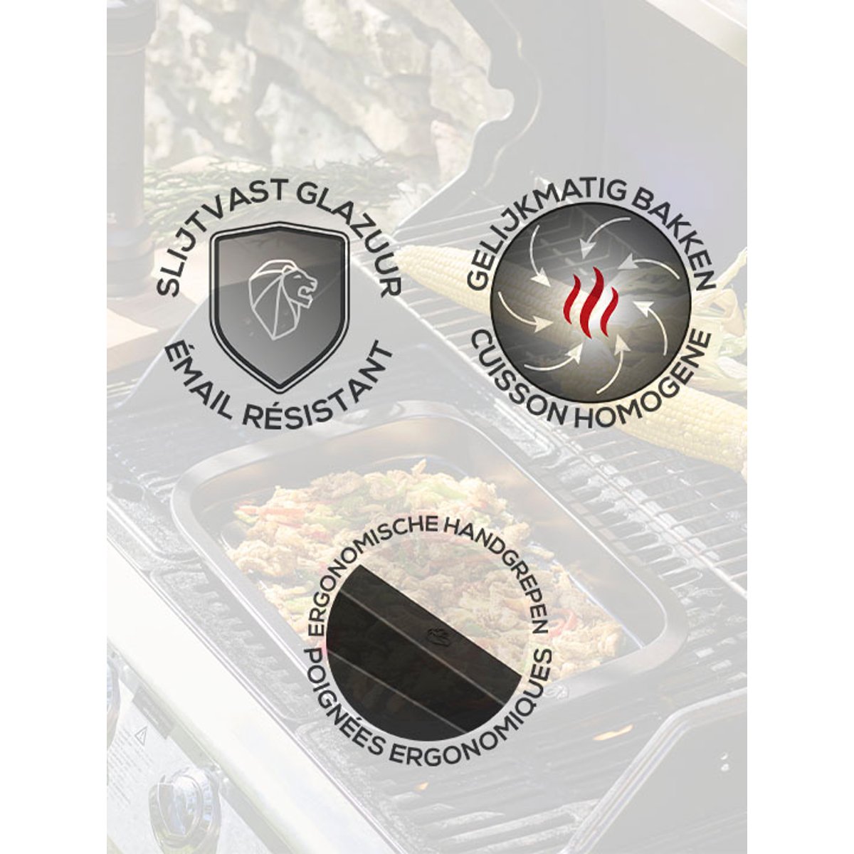 GRILL TO TABLE GRILL TO TABLE noir, PEUGEOT