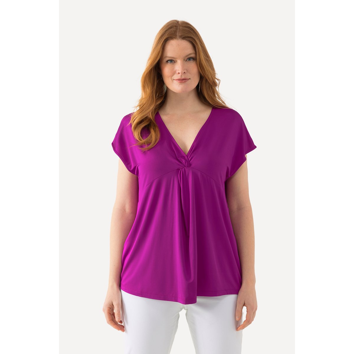 T-shirt sans manches au tombé fluide baie, ULLA POPKEN