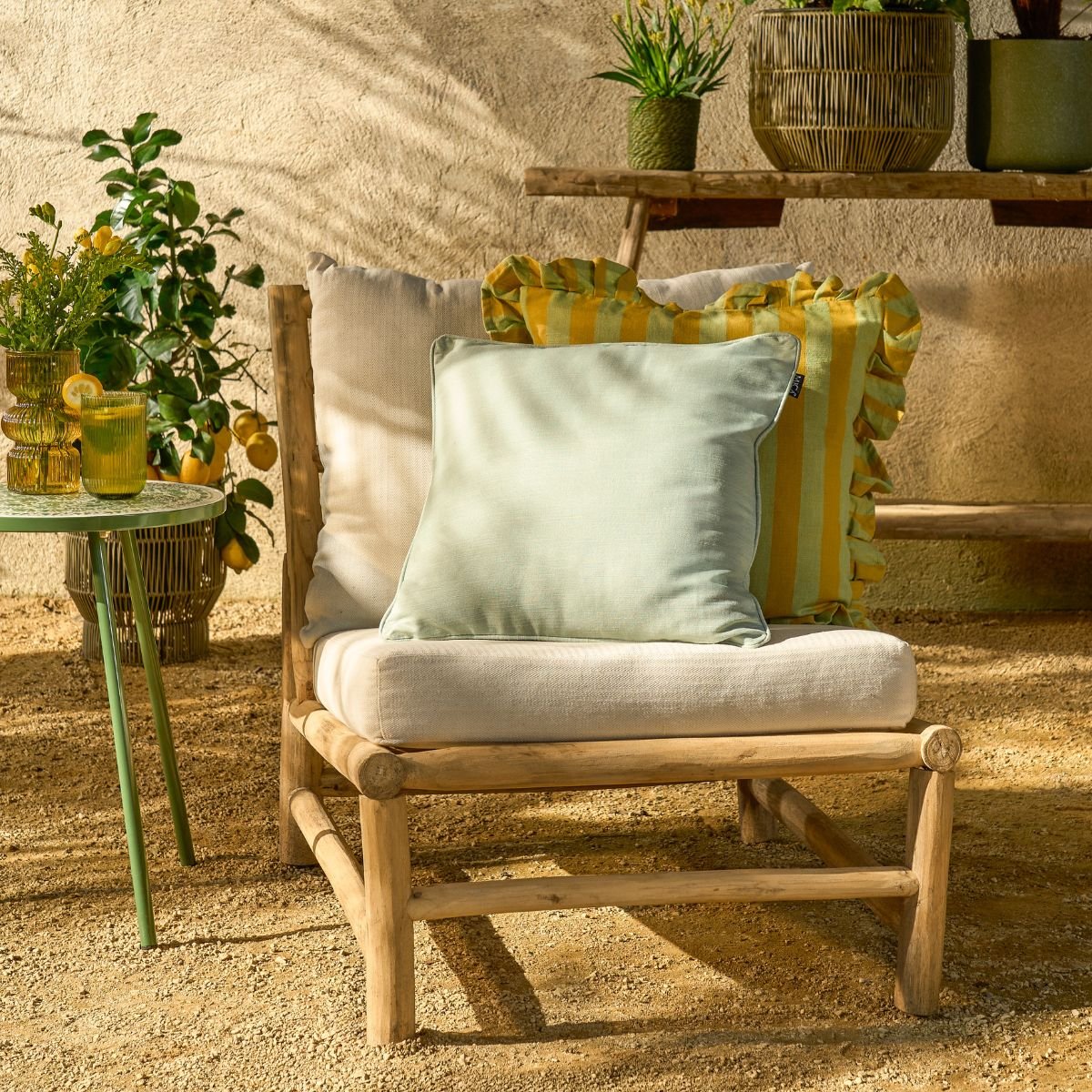 Coussin de jardin COMO vert clair, MICA DECORATIONS