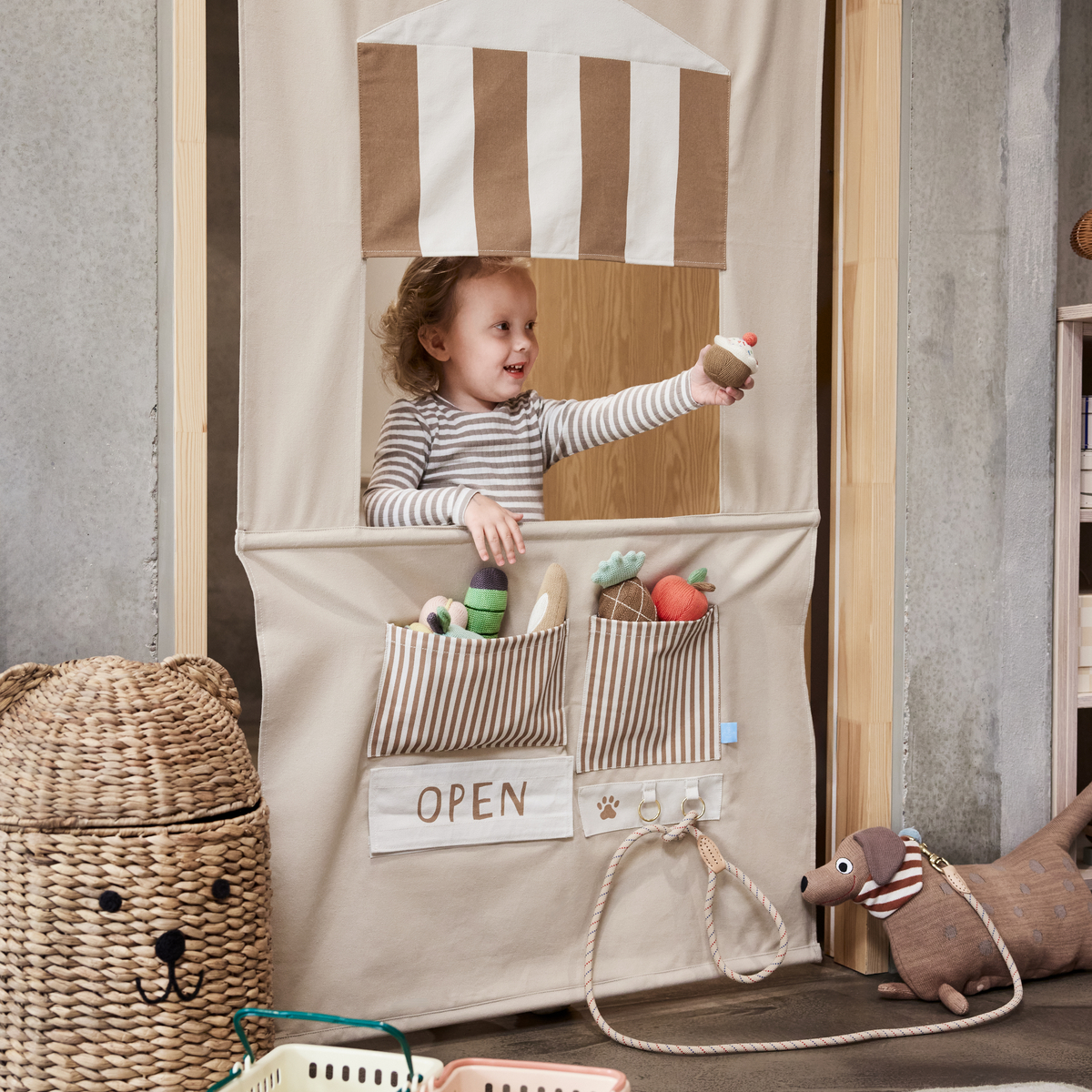 Jeu d'éveil en coton MINI multicolore, OYOY LIVING DESIGN