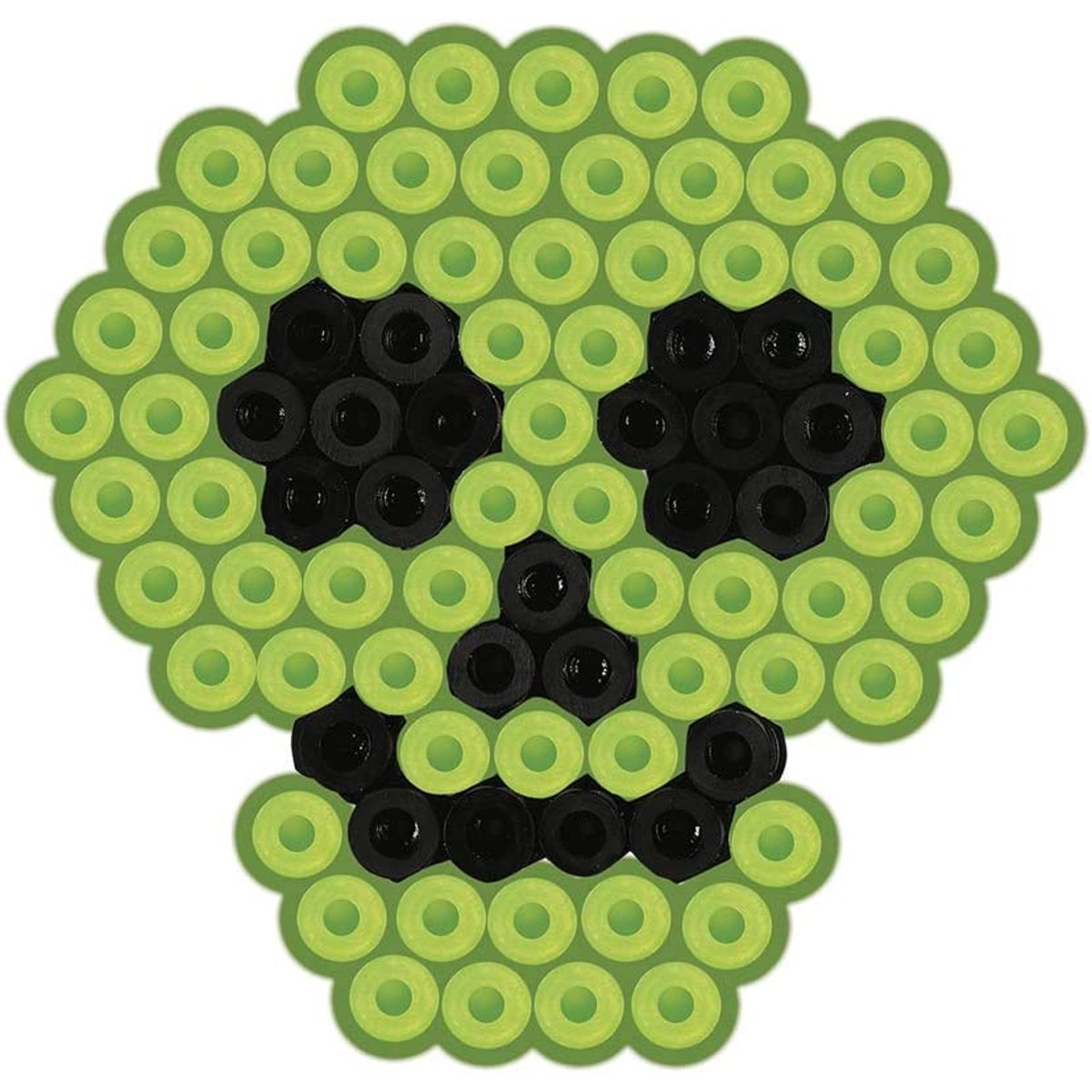 Sachet 1000 perles plastique Midi mix phosphorescent beige, HAMA