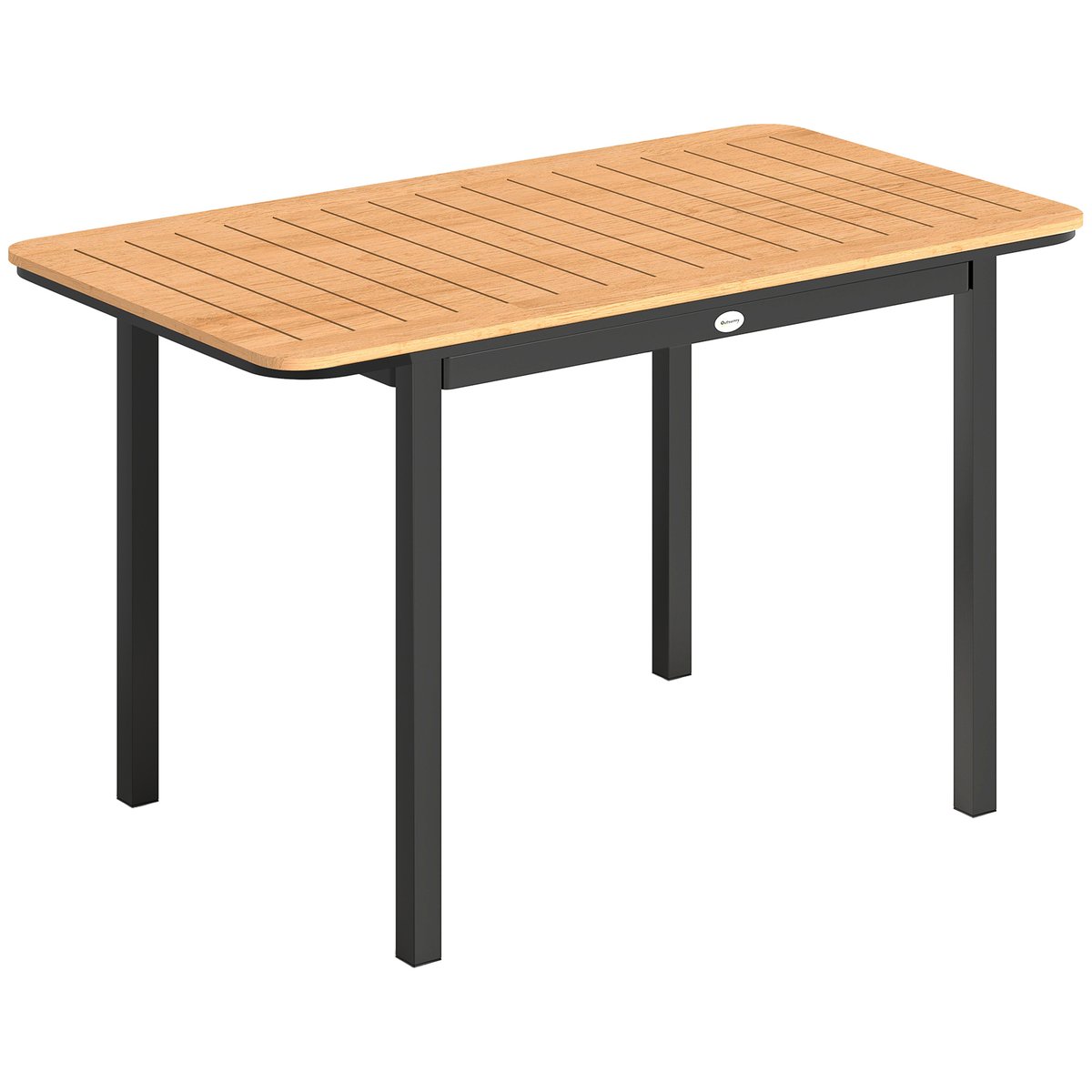 Table de jardin Métal Marron marron, OUTSUNNY