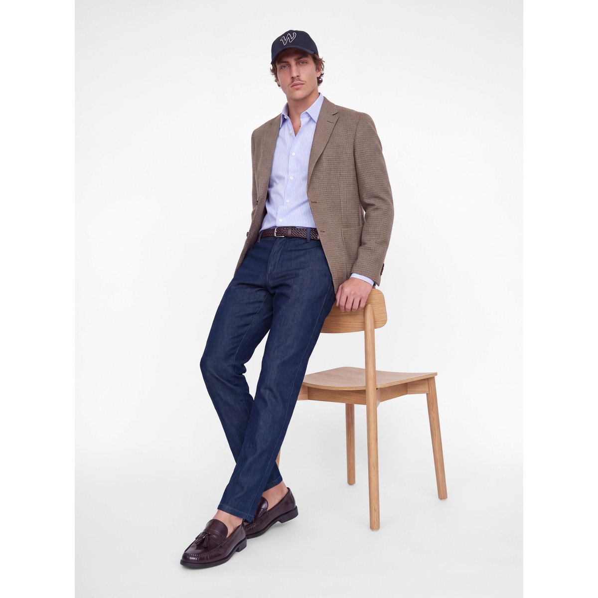 Jean Coupe Tapered blue denim 1, JACK & JONES