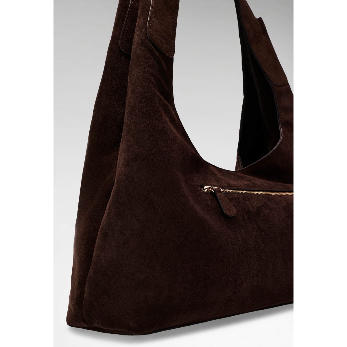 Sac Hobo Maxi Sunset marron, GUESS