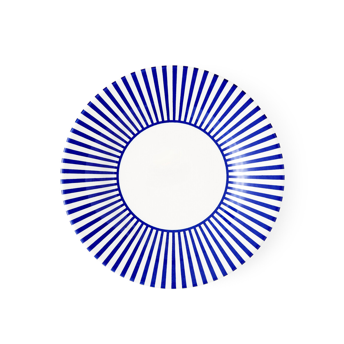 Set of 4 Steccato Narrow Stripe Side Plates blue, SPODE