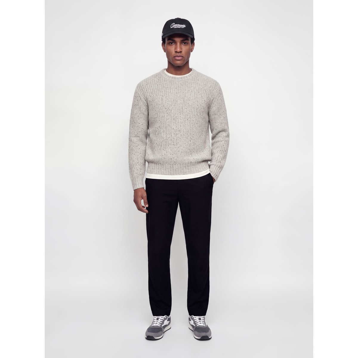 Pantalon Ample black 1, JACK & JONES