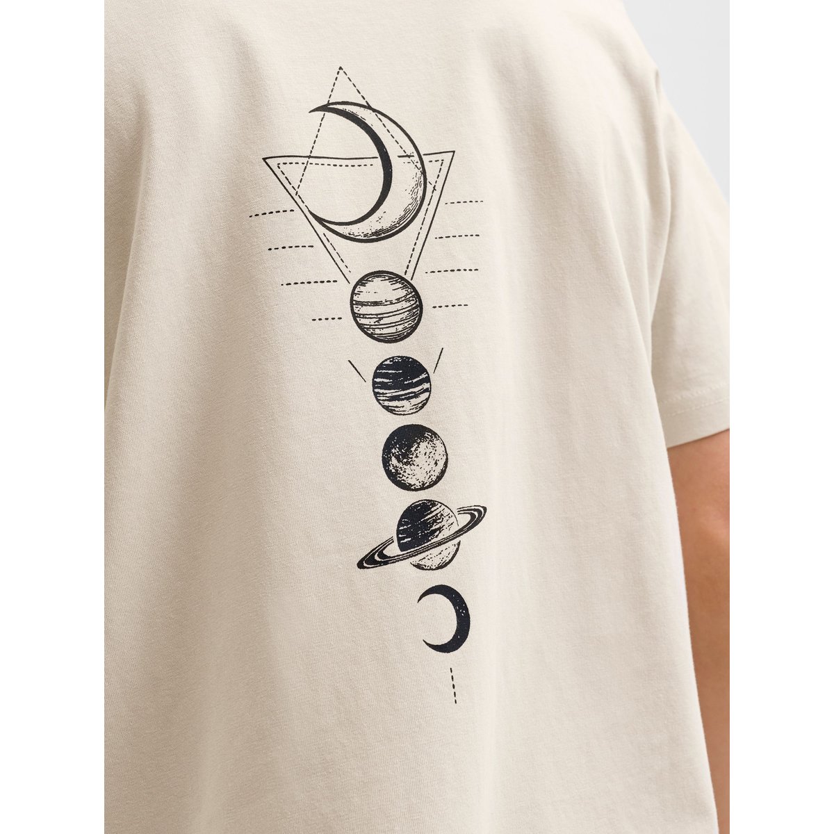 T-Shirt moonbeam, JACK & JONES JUNIOR