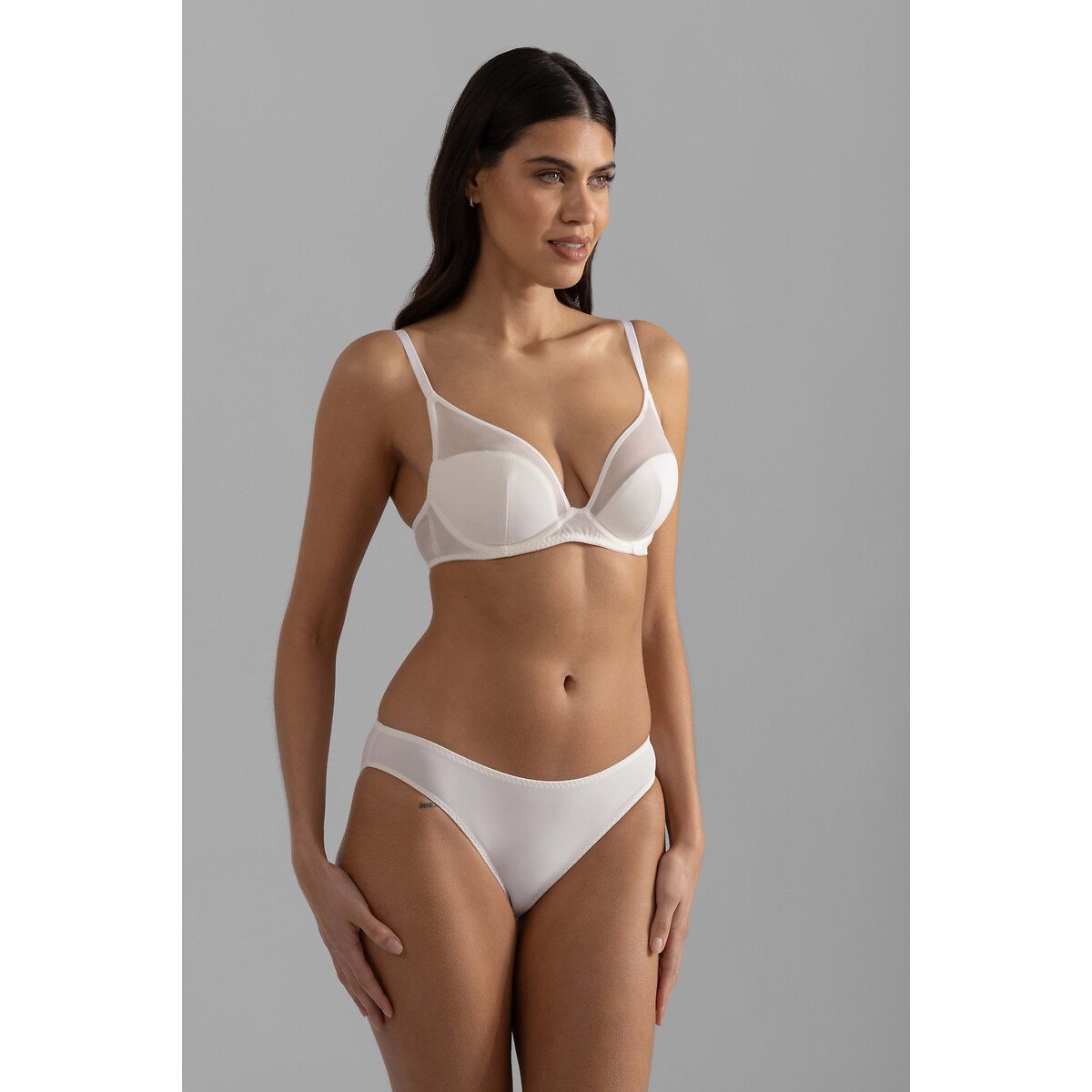 Confezione da 2 culotte LINCOLN avorio + nero, DORINA