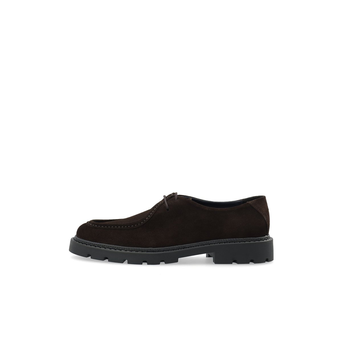 Chaussures À Bouts Mocassins darkbrown1, BIANCO