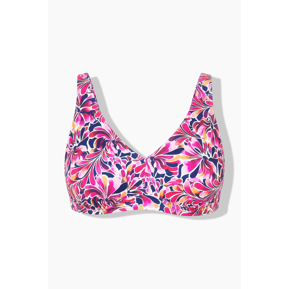 Haut de bikini, bonnets souples bleu foncé, STUDIO UNTOLD