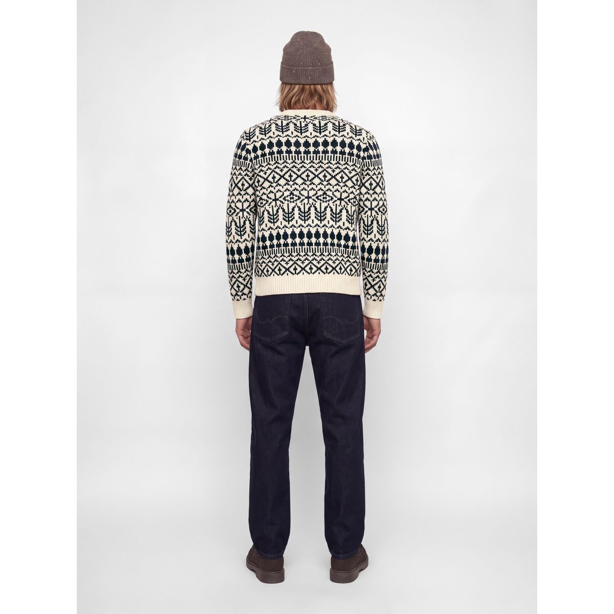 Pull En Maille blanche - parchment 1, JACK & JONES