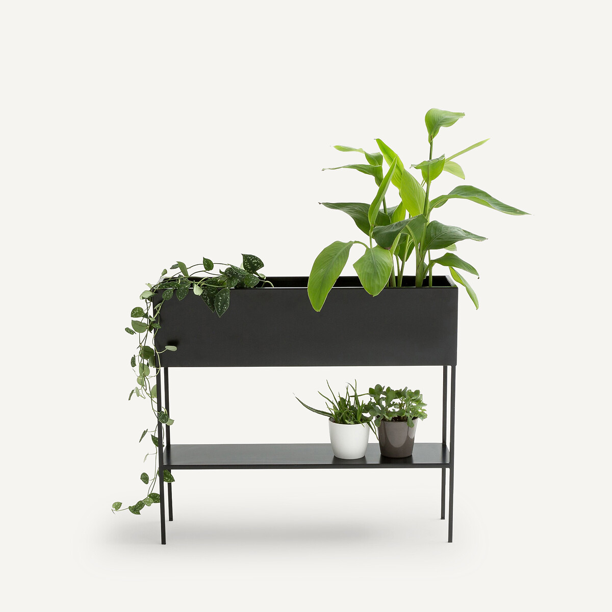 Console planteur en fer, Consuela noir mat, AM.PM