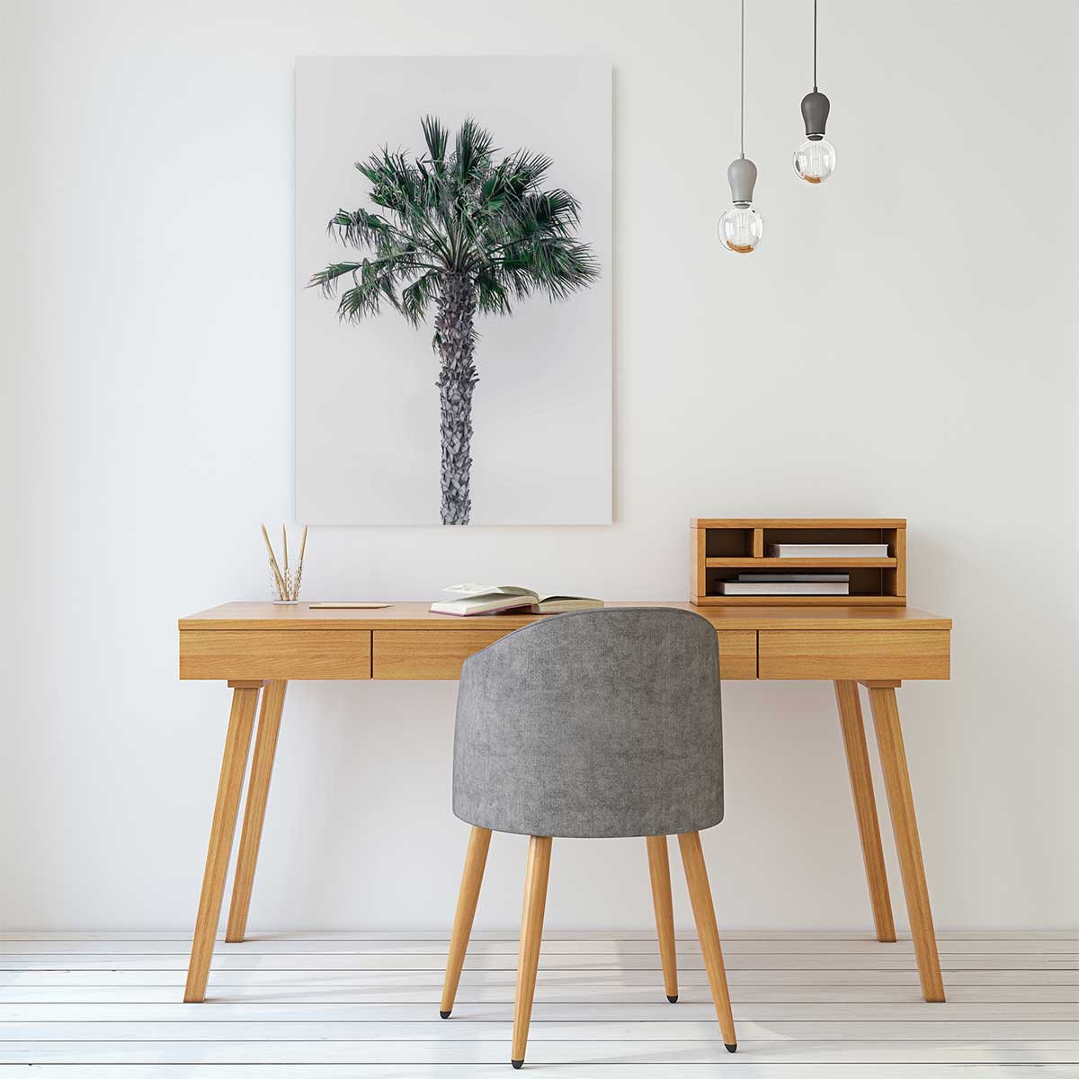 Tableau coconut palm tableau alu dibond, HEXOA