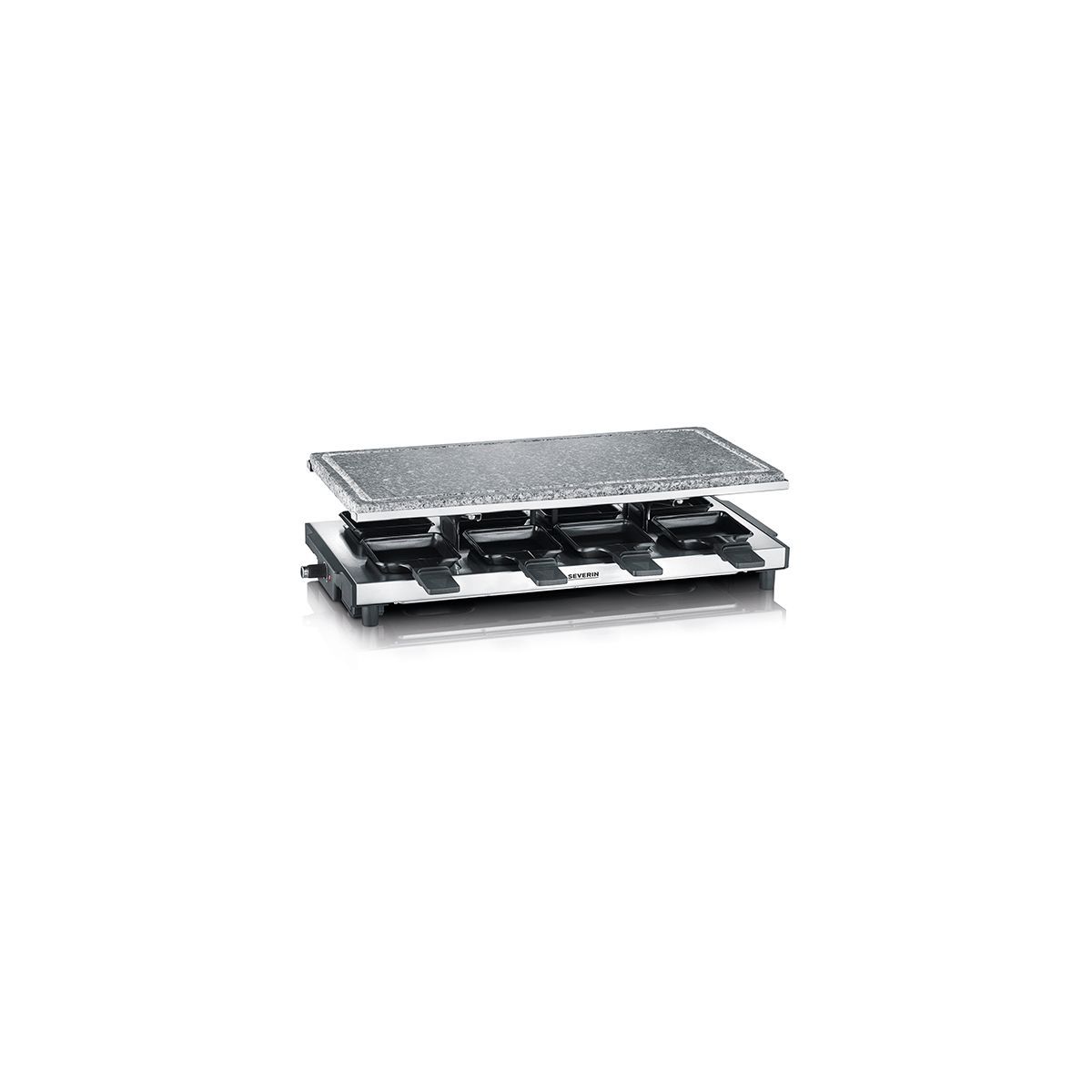 Raclette RG 2374 8 personnes inox, SEVERIN