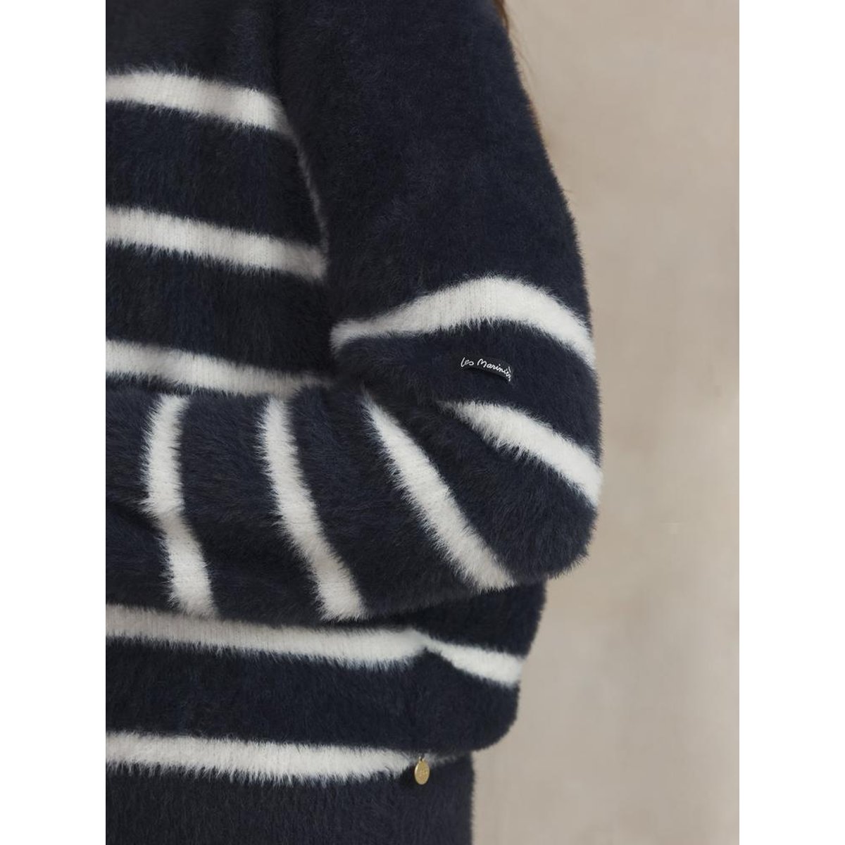 Pull col montant SOLANPUL marine, TBS