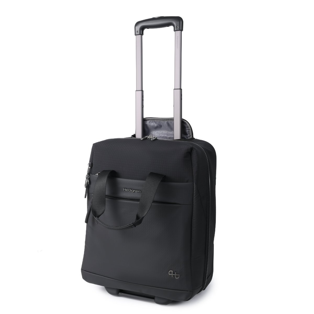 Sac à roulettes cabine ordinateur avec RFID black, HEDGREN