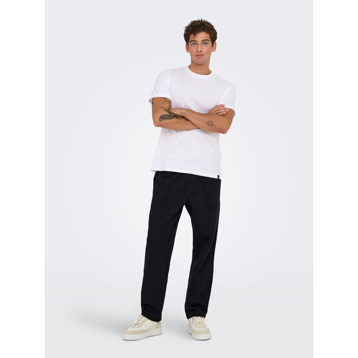 Jogger black 1, ONLY & SONS
