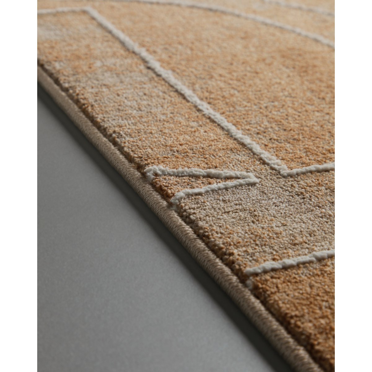 WECONhome Beatle-B par Esprit, tissé machine, tapis poils courts, motif graphique avec effet relief, certifié OEKO-TEX® ,  Beatle-B brun multicolore, ESPRIT