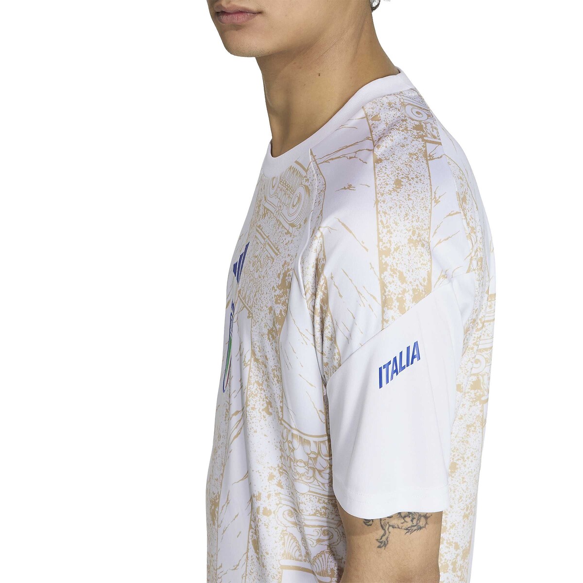 Maglia pre-gara Home Italia, Coppa del Mondo 2026 bianco, adidas Performance